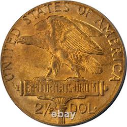 1915-S Panama-Pacific Commemorative Gold 2,50 $ PCGS MS65 Belle frappe