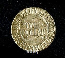 1915-s Dollar D'or $ 1 Panama Pacifique Pièce Commémorative Excellente Condition