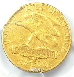 1915-s Panama Pacific Gold Quarter Eagle $2.50 Coin Certified Pcgs Xf Détails