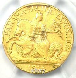 1915-s Panama Pacifique Gold Quarter Eagle 2,50 $ Pièce Certifié Pcgs Xf Détails