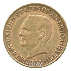 1916 $1 Dollar d'or commémoratif McKinley 8325