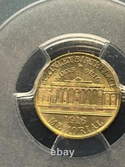 1916 pièce commémorative McKinley en or de 1 $ PCGS MS64