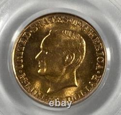 1917 McKinley 1 $ en or commémorative. PCGS MS65