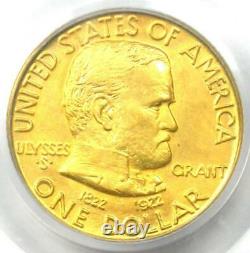 1922 Grant Gold Dollar G$1 Certified Pcgs Au58 Rare Commemorative Coin