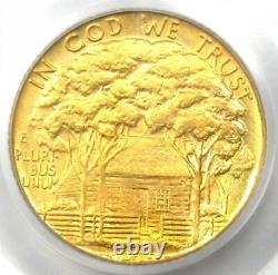 1922 Grant Gold Dollar G$1 Certified Pcgs Au58 Rare Commemorative Coin