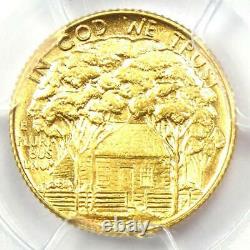 1922 Grant Gold Dollar G$1 Certified Pcgs Ms62 Unc Rare Commemorative Coin