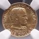 1922 Us Ulysses S. Grant Or Commemoratif G$1 Ngc Ms67 Certifi&eacute; Dollar En Or
