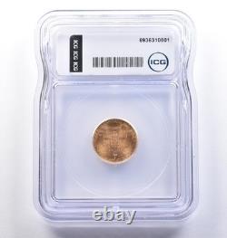 1926 2,50 $ Plaquette commémorative en or du sesquicentenaire défaut MS63 ICG 9137