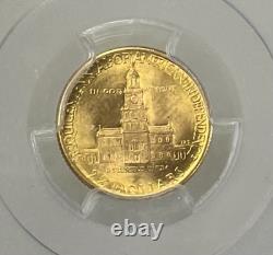 1926 PCGS MS64 2,50 $ or commémoratif du sesquicentenaire