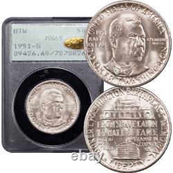 1946-D Booker T Washington (BTW) Commemorative Half Dollar PCGS MS65 Or CAC