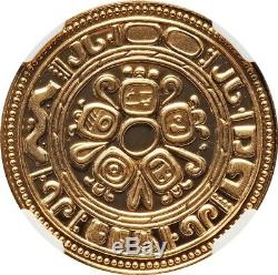 1976 Belize $ 100 Proof Coin Or Extrêmement Rare! Seulement 11 000 Mintage