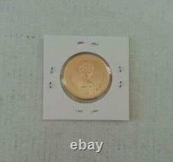 1976 Olympique Du Canada $ 100 Pièces D'or 1/4 14 Kt Once. 1 Coin Coin Ongecirculeerd Par Lot