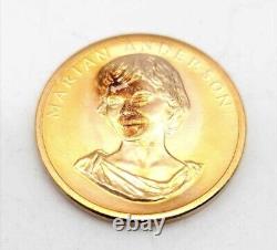 1980 Gold Coin 1/2 Oz Marian Anderson American Art Commemorative Series