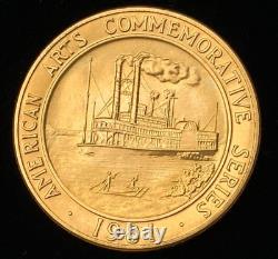 1981 Mark Twain 1 Once de lingot d'or commémoratif Boîte originale COA