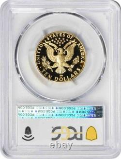 1984-P Médaille Commemorative Olympique 10 $ Or PR70DCAM PCGS