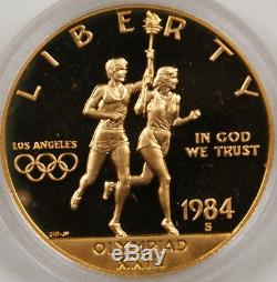 1984-s Olympique 10 $ Proof Commémorative Pièce D'or