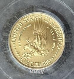 1986-W 5 $ US VAULT COLLECTIONS Or STATUE DE LA LIBERTÉ PCGS MS69