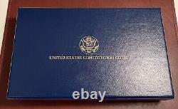 1987 Ensemble de pièces d'or et d'argent de 4 dollars des États-Unis de la Constitution avec preuve et non circulé magnifique