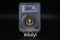1987-W 5 $ Pièce d'or Constitution PR69DCAM Classée PCGS 1/4 oz Or 02