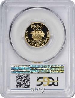 1988-W Olympique 5 $ en Or Cinq Dollars Preuve Commémorative PR69DCAM PCGS
