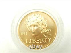 1988 -w $5 Gold Coin Olympic Commemorative Gold Coin Capsuled