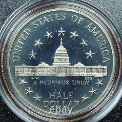 1989 American Congressional Gold & Silver 3 Pièce Commemorative Set With Box & Coa