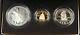 1989 Congressional Commemorative 3 Coin Proof Set, Or & Argent Ogp