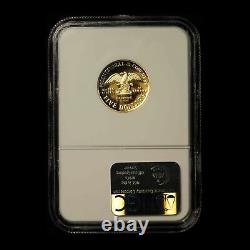 1989-w $5 Congrès Commemorative Gold Coin Ngc Pf70 Ucam Livraison Gratuite USA