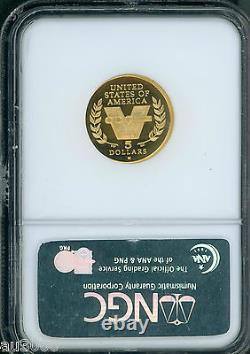 1991-1995-w $5 Or commémoratif de la Seconde Guerre mondiale Ngc Pr69 Preuve Pr-69 Pf69