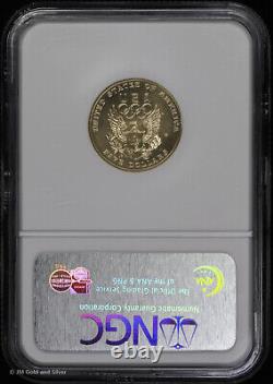 1992 W $5 Gold Olympics Commemorative Coin Ngc Ms 70 Us Vault Collection L/m