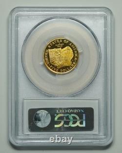 1992-W Columbus PCGS PR69DCAM 5 $ Or Épreuve Commémorative Demi-Aigle, BEAU