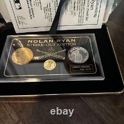 1993 Nolan Ryan Édition Preuve du Set de Frappeurs Éliminés