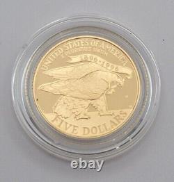 1995 $5 Olympique Commemorative Gold Coin Set