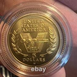 1995-W 5 $ Anniversaire en or de la Seconde Guerre mondiale