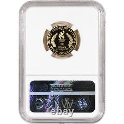 1996-W US Or $5 Olympique Chaudron Commémoratif Preuve NGC PF70 UCAM
