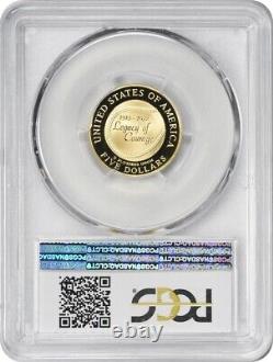 1997-W Pièce Commémorative en Or de 5 Dollars Jackie Robinson PR70DCAM PCGS