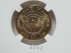 1997-w 5 $ Or F. D. R. Pièce Commémorative Ngc Ms70