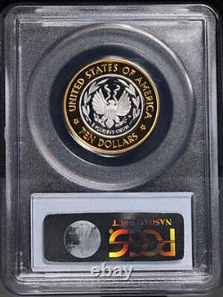 2000-W Bibliothèque du Congrès Commemoratif Bi-métallique 10 $ PCGS PR69 DCAM STOCK