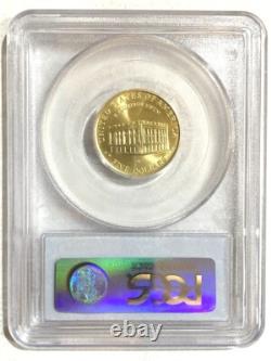 2001-W US Gold $5 Centre des Visiteurs du Capitole Commemorative PCGS MS69