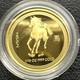 2002 1/10 Oz Monnaie En Or Proof 15 $ Australie AnnÉe Du Cheval Série 1 TrÈs Rare