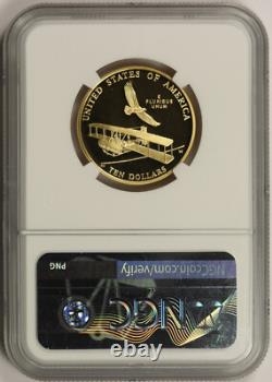2003-W Premier Vol Centenaire Or Moderne Commemoratif 10 $ PF 69 Ultra Cam NGC
