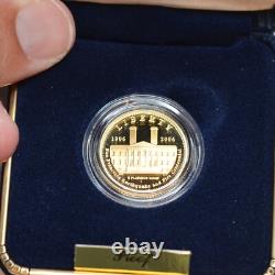 2006 S, 5 $ Or San Francisco Ancien Monnaie Commemorative, Boîte et Documents Orig. C8138