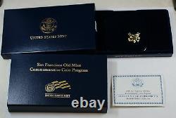 2006 San Francisco Old Mint $5 Gold Proof Commemorative Coin With Box & Coa Dgh