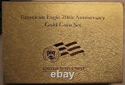 2006 W 20e Anniversaire Eagle D'or Set Ngc-70, 3 Coin Set- Ms70, Rp70, Pf70