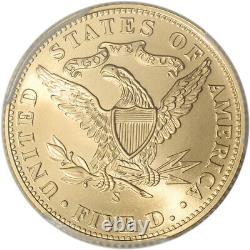 2006-s Us Gold 5 $ San Francisco Old Mint Commemorative Bu Pcgs Ms69