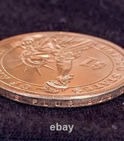 2007 P Monnaie Non Circulée $1 George Washington Gold Coin Die Crack Erreur Flaw