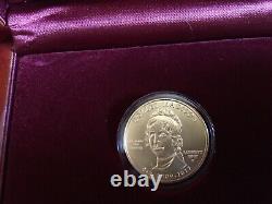 2007-w Unc. Dolley Madison Premier Conjoint $10 Gold Coin Ogp & Coa (x-08)