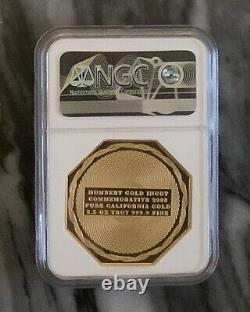 2008 2,5 oz Or Humbert Commémoratif Pur Or de Californie Avec NGC PF69