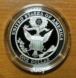 2008 Proof Bald Eagle Gold & Silver Commémorative 3 Coin Set W Box & Coa