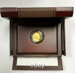2008 W Gold Buffalo Quarter Ounce Proof Coin W Ogp Et Coa
